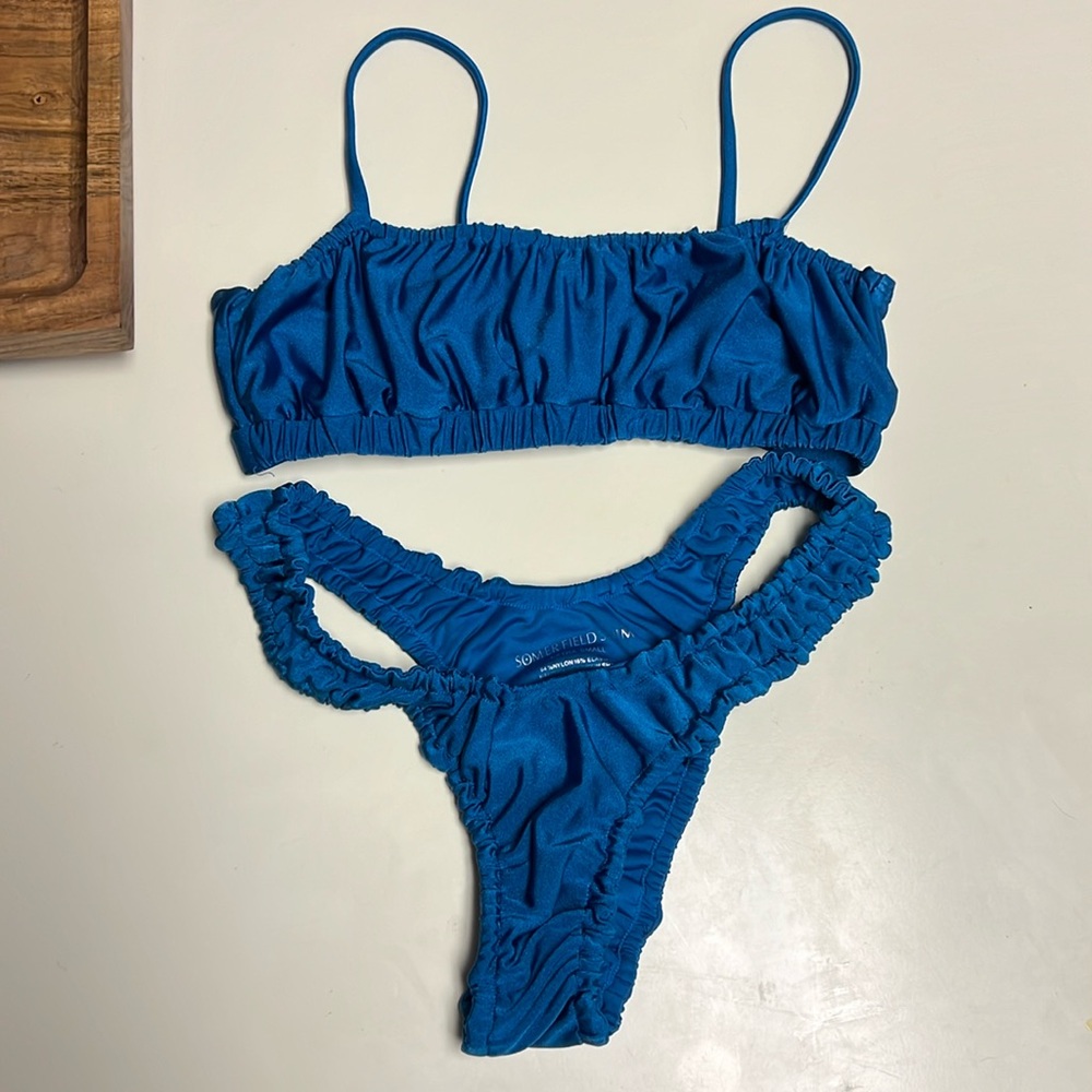 Somerfield Swim Dark Blue Bikini Set